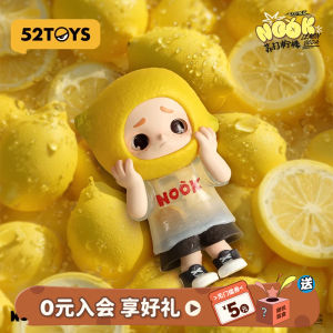 52TOYS NOOK Limited Edition Soda Lemon Toy Pendant Card Collectible Figurine Birthday Gift Office Home Decoration Toy