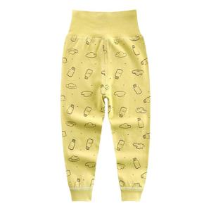 Baby Cotton Autumn Pants High Waist Belly Protection Pure Cotton Base Layer Pants Spring Autumn Childrens Clothing Kids Trousers