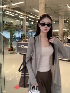 Atmospheric Korean Style Lazy Wind Knitted Cardigan