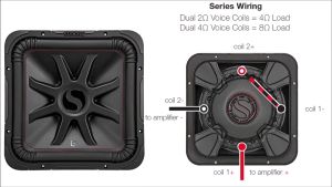 จัดส่งในไทย ดอกลำโพงซับเบสทรงเหลี่ยม KICKER รุ่น45L7R104 ขนาด 10นิ้ว วอยซ์คู่ กำลังขับ 1000วัตต์ แบรนด์อเมริกันแท้ เครื่องเสียงติดรถยนต์