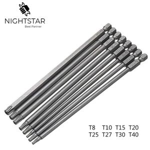 MATA OBENG MAGNETIC TORX SET OBENG 8IN1 T8 T10 T15 T20 T25 T27 T30 T40