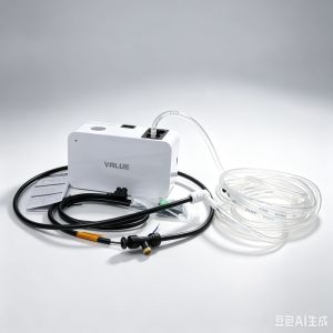 VALUE Air Conditioning Drain Water Pump Quiet Automatic Drainage 100-240V With 3m Drain Hose Atomizing Nozzle Set Wall Mounted