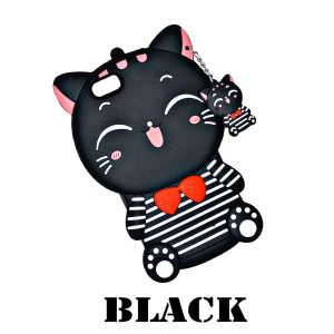 Case 3D Vivo Y16 Y11 Y12 Y12I Y15 Y17 Y15S Y15A  Y19 Y22 Y22S Y30 Y35 Y50 Y55 Y91 Y93 Y95 Y91C Casing Pelindung Layar Hp Karakter Boneka Kucing