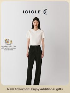ICICLE | Fine Wool Straight Pants
