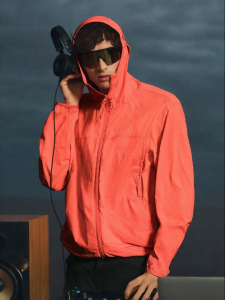 Jack Jones | Spring Summer Sun Protection Cool Hooded Loose Breathable Jacket