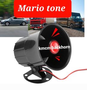 ⭐ Mario backhorn ⭐ reverse horn ⭐ voice warning⭐12-24V ⭐ for your vehicles⭐