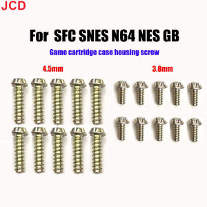 JCD 10pcs 3.8mm 4.5mm Security Bit Screws For N64 NES SNES For Gameboy GB Console & Cartridge Case Screws