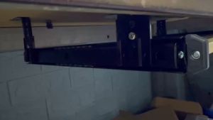 Bộ 2 thanh ray trượt kệ bàn phím máy vi tính có thể điều chỉnh độ cao tiện dụng