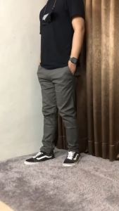 HEMAT 1 PAKET ISI 2 PCS Celana Chino Panjang Pria - Celana Cowok Masakini Slimfit Polos