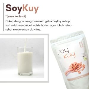Susu Kedelai Bubuk SoyKuy Minuman Sehat Rasa Vanilla