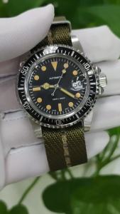 NH35 watch 39.5mm diving retro watch sapphire glass stainless steel case mens watch