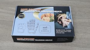 Salorie Auto Mirror Rehabilitation Robot Gloves Rechargeable Portable Cordless Hand Finger Therapy Trainer for Stroke Hemiplegia Relieve Hand Cramps Training Device