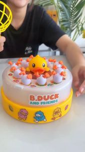 Blue Elephant & Bouncing Duck: A Fun & Educational Toy