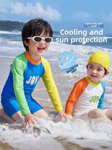 LANWEILIYANG | Boys Sun Protection Quick-Dry Swimsuit