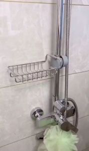 Kệ Inox Gắn Vòi Nước Đựng Để Đồ Rửa Chén Bát / Kệ Gắn Bồn Rửa Chén Tiện _Giá Treo Vòi Đựng Đồ Thép Không gỉ Đa Năng