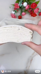 Set 5 Miếng Vải Lọc Bột Khăn Vải Lọc Bột Làm Bánh Dậy Đồ Ăn Lọc Hấp Bánh Bao Hấp Xôi