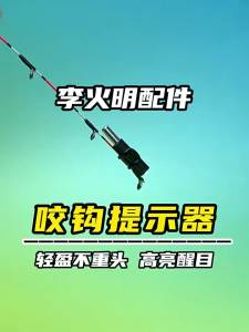 New LED Fishing Bite Alarm Portable Rod Tip Alert With Light Sound Clip-On Fishing Alarm For Night Fishing Fresh/Salt Water Fish