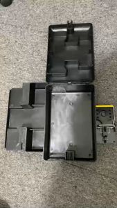 Hộp bẫy chuột chữ nhật 1 khóa - An toàn và dễ sử dụng ( gồm khay đựng mồi + bẫy sập)