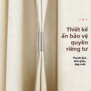 Kẹp Treo Rèm Từ Tính Chống Sáng Cố Định Mép
