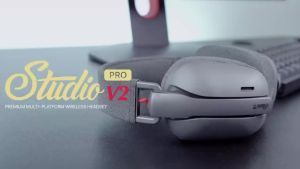 Fantech | Tai Nghe Không Dây FANTECH Studio Pro V2 WHG03PV2 Trình Điều Khiển 50mm Âm Thanh Ảo 7.1 Cho PC PS5 Thời Gian Sử Dụng 40 Giờ Bluetooth 5.3