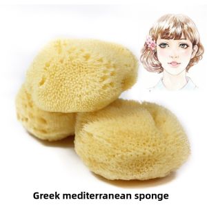 Natural Mediterranean Sponge Cute Watercolor Texture Tool Absorbent Household Personal Cleaning Tool Imported Greek Brand