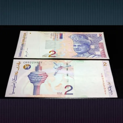 JL Antiques Malaysia Banknote RM2 Siri 8 Ahmad Don Tandatangan Tepi