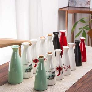 Traditional Chinese Ceramic Wine Decanter