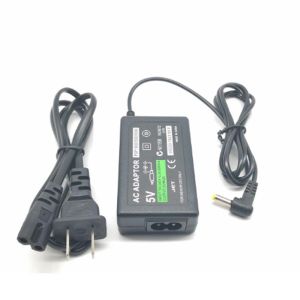 EU/US Plug 5V AC Power Adapter Home Wall Charger Power Supply Cord Compatible with Sony PSP PlayStation 1000 2000 3000