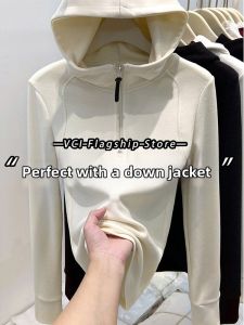 Half-Zip Hoodie Sweatshirt