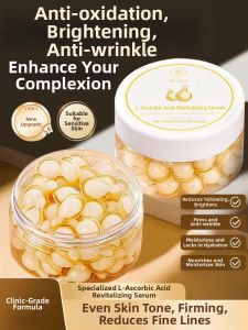 Left-Handed VC Essence Liquid Vitamin C Hydrating Brightening Skin Care Gel for All Skin Types Long Lasting Effects