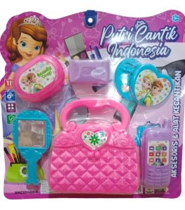 MAINAN TAS PUTRI CANTIK DAN HP SET