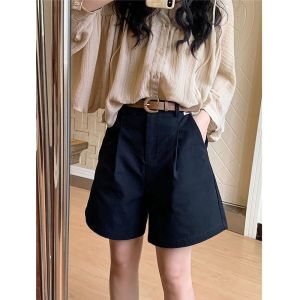 Design Stylish Five-Point Shorts Straight Cut Loose Fit Workwear Style