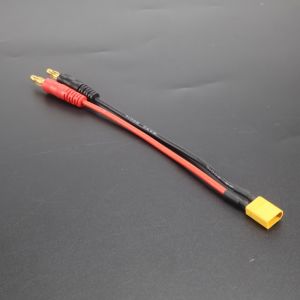 XT30 XT60 T Plug Charge Lead to 4.0mm Banana Plugs Charge Cable Silicone Wire For Lipo Battery