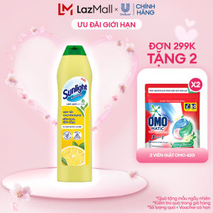 Kem tẩy chuyên dụng SunlightPhiên bản nâng cấp từ CifSiêu sạch Siêu sángChai 690g
