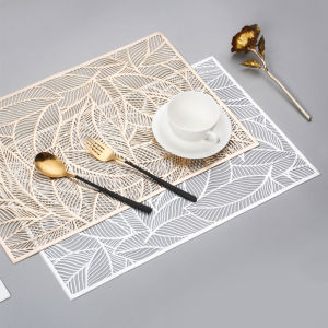 Non-Slip PVC Placemats: Perfect Table Decorations for Family Gatherings