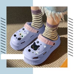 LiShops สุดฮิต รองเท้าหัวปิดเปิดส้นแฟชั่น ทรงสวยละมุน งานสีทูโทนสุดเก๋ ราคาเบามาก ฟรีตัวติดเซ็ทสุดแบ๊วกรุบบ ให้เห็นเป็นต้องชอบ ห้ามพลาดเลยน๊าา