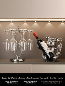 High-end Iron Wine Glass Holder Rack