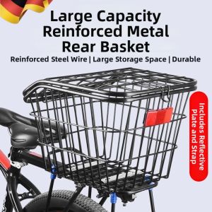 NAIFUNA | Rear Foldable Enlarged Basket Backpack Holder