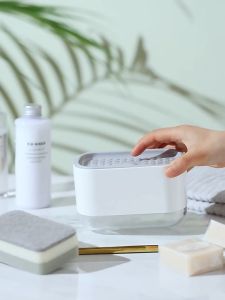Soap Dispenser Premium Tempat Sabun Cuci Piring Wastafel Dapur Pump Pencet Anti Tumpah