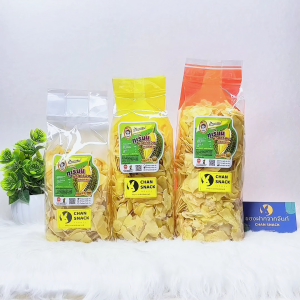 ⚡ส่งไว⚡ทุเรียนทอด OTOP แผ่นกลาง 200g 300g 400g หมอนทอง มี อย. จันทบุรี ตราป้าแกลบ (PK-040/056/064)