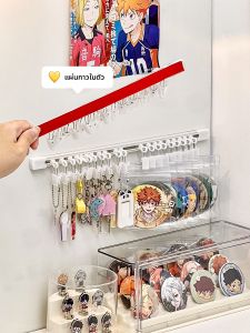 จัดระเบียบของเล่นแบบติดผนัง จัดแสดงแบบดึงออกได้ โปร่งใส ป้องกันฝุ่น Mini จัดแสดงแบบตั้งได้ จัดเก็บข้าวโพด ชั้นวางของแบบติดผนัง