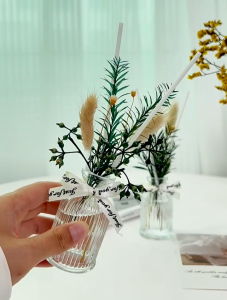 50ml New Dried Flowers Aromatherapy Gift Reed Diffuser Air Freshener home indoor fragrance