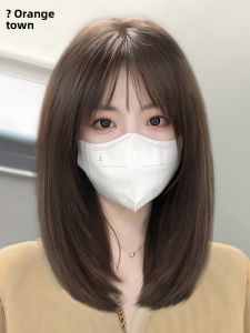 JUZITING | Natural Real Human Hair Full Wig for Women