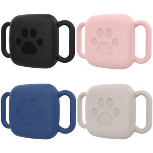 2 Pack Silicone Case for Tile Mate 2022 2024 Holder Case Protective Cover Sleeve Sturdy Secure Tag Holder for Dog Collar