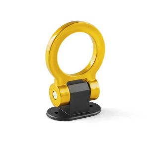 Miếng Dán Móc Kéo Xe Hơi ABS Đa Năng Trang Trí Móc Kéo Trước Sau Mô Phỏng Đua Xe Phụ Kiện Xe Hơi Chống Nước Bề Mặt Bóng.