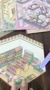 Sticker 3D không gian đa chiều nhiều phong cách đa dạng