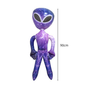 Mô Hình UFO Người Ngoài Hành Tinh Bơm Hơi Nhiều Màu Sắc Khổng Lồ Hoạt Hình Dùng Trang Trí Tiệc Chủ Đề Vũ Trụ Trang Trí Ngoài Trời Lễ Hội