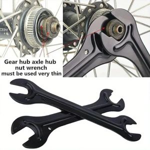 1pc Bike Hub Cone Spanner Portable Head Open End Axle Wrench Bike Hub Repair Tool Mountain Bicycle Repair Tool Accesories