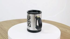 Self Stirring MugSpin Mug Coffee Auto cup  Automatic Self Stirring Mug Coffee Milk Mixing Mug Stainless Steel Thermal