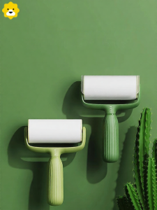 Strong Hair Removal Roller Sticky Brush Clothing Dust Roller Tearable Sticky Roller Brush for Clothes Hair Removal Tool